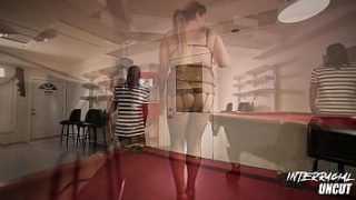 Curvy Woman Leans Over The Pool Table With Bbc Partner