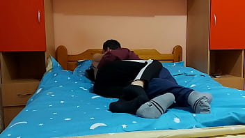 Small Girlfriend Enjoys Intimate Moment With Her Boyfriend