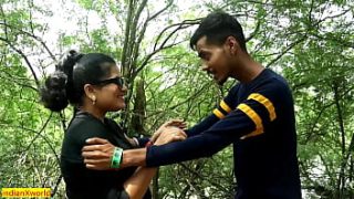Passionate Encounter With A Stunning Indian Bhabhi In Outdoor Setting