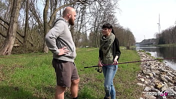 Naughty German Student Sucks A Stranger’s Cock And Then Pisses Wildly