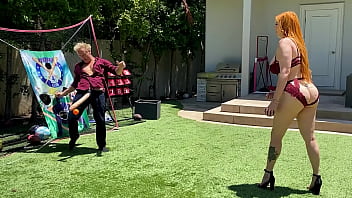 Curvy Ginger Milf Enjoys Intimate Game With Stepson’s Large Member