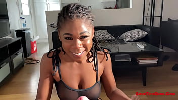 Sensual Ebony Beauty Hazel Grace Delivers Intimate Pov Oral Pleasure