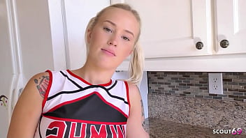Stepdad Takes Advantage Of Cheerleader Layla Love With Perky Pigtails And Plump Backside