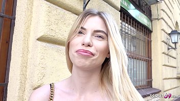 German Scout – Slim Student Melina’s First Anal Experience In Real Street Casting
