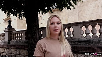 German Scout – Angie’s Street Casting Pickup And Wild Encounter