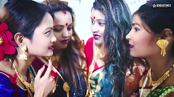 Indian Landlord Brothers Engage In Group Encounter With Their Four Wives (hindi Audio)