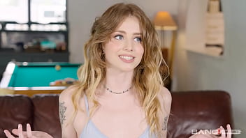 Lucy Foxx Debuts In Her First Gangbang Scene
