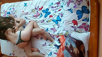Amateur Couple Enjoying Intimate Moments From Above