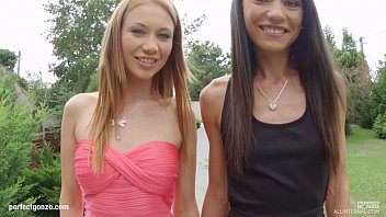 Lindsey Olsen And Nataly Gold Share A Steamy Threesome With A Creampie Finish
