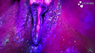 Young Woman Pleasures Herself With Passionate Touch