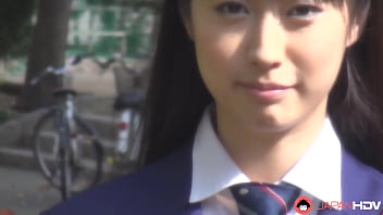 Tomomi Motozawa In Uniform Engages Intimately With A Fellow Student