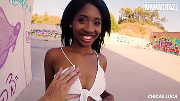 Skinny Dark Colombian Boni Brown And Max Cortés Engage In Wild Outdoor Sex