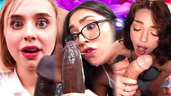 Adorable Young Girls Giving Blowjobs In Teen Porn Compilation Volume 4