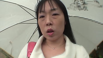 Mature Japanese Woman With Hairy Pussy Receives Creampie