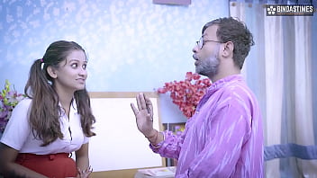 Elderly Teacher Engages In Intense Encounter With Young 18-year-old Pupil (hindi Language)