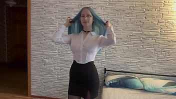 Teacher’s Tight Pussy Filled With Two Loads Of Cum