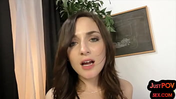 Amateur Girl With Cute Tattoo Gets Pussyfucked After Giving A Blowjob