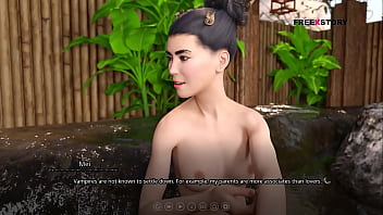 Atlas, The Vampire Prince, Engages In Intimate Relations With A Chinese Woman In Both Her Vagina And Anus