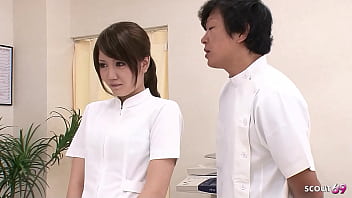 Uncensored Japanese Adult Video Featuring Teen Nurse In Hospital Threesome