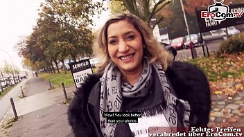 German Turkish Woman Arranges Outdoor Street Sex Encounter For A Real Dirty Date